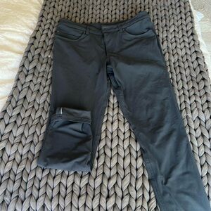 Lululemon ABC pants 5 pocket 30x30 obsidian
